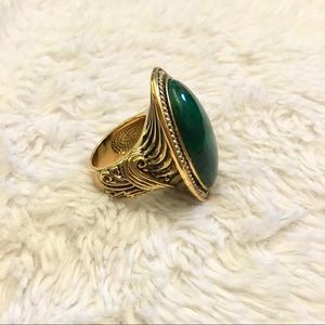Vintage Agate Cocktail Ring